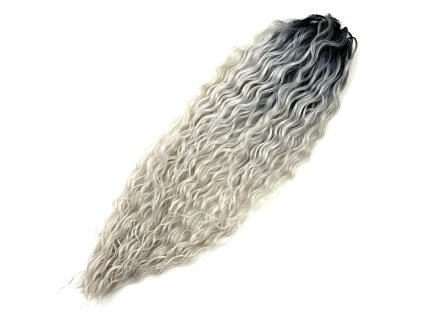 30063 4 zvlneny culik na stahovaci gumicce 60cm becky gt1b gray