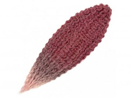 Vlnitý Kanekalon Ariel 55cm 100gr T-Ired6