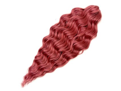 Vlnitý Kanekalon Anna 60cm 100gr Pink5