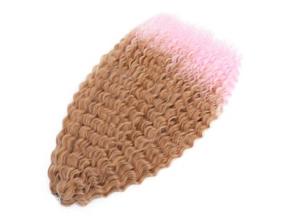 Vlnitý Kanekalon Ursula 55cm 100gr T30/Pink
