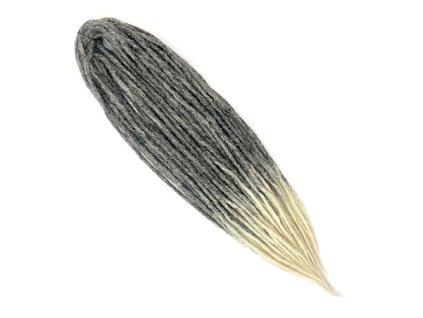Fake Dready 60cm čierna/blond 10ks