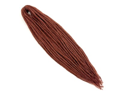 Fake Dready 60cm mahagon 10ks