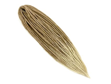 31868 1 fake dready 60cm medova plava 10ks