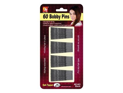 29123 kadernicke sponky do vlasu cerne 60ks v baleni