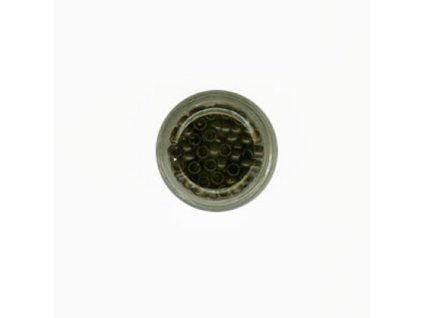 4.0mm nano mini medené bez protišmyku tm.hnedé 100ks