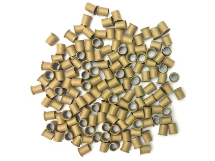 4.0mm cylindr krátké medené bez protišmyku tm.blond 100ks