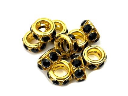 34760 zlate koralky na dready cc2 1ks