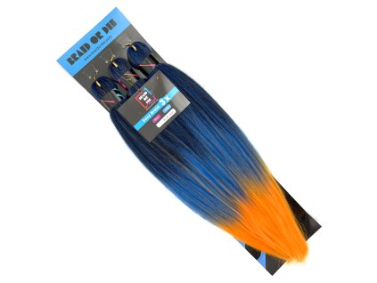 36734 100 ez 3v1 kanekalon blue lava braidordie