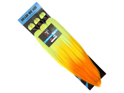 36743 100 ez 3v1 kanekalon citrus crush braidordie