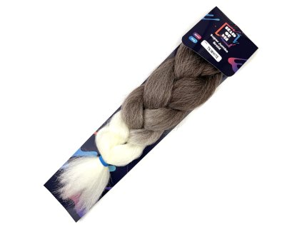 38483 100 jumbo braid kanekalon t6 white braidordie