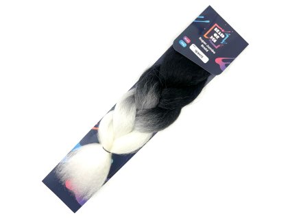 39272 100 jumbo braid kanekalon 1b white braidordie