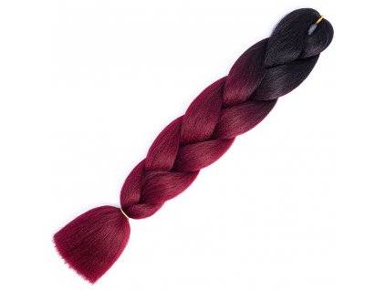 6061 1 ombre jumbo braid kanekalon b8 cerna vinova