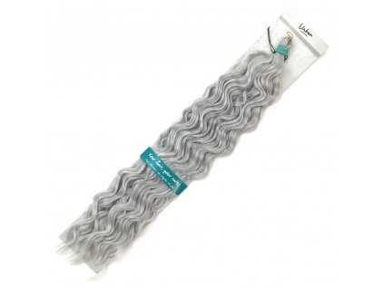7396 vlnity kanekalon urban crimp silver stribrna