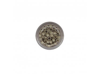 9982 krouzky micro ring 4 0mm protiskluz 100ks platinova blond