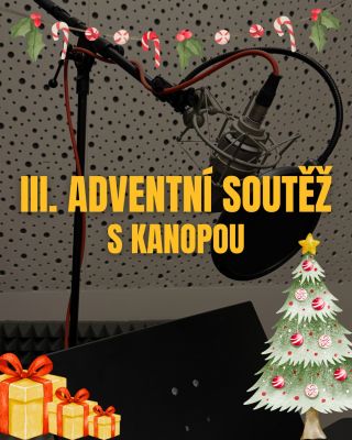 Vyhlašujeme třetí adventní soutěž s Kanopou! ✨ Jelikož nám nastal Advent a s ním i štědrost Vánoc, rozhodli jsme se vás...