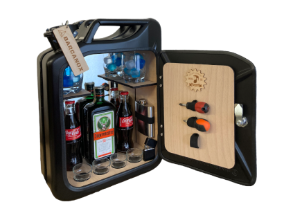 Kanystr bar černý se zrcadlem – speciál