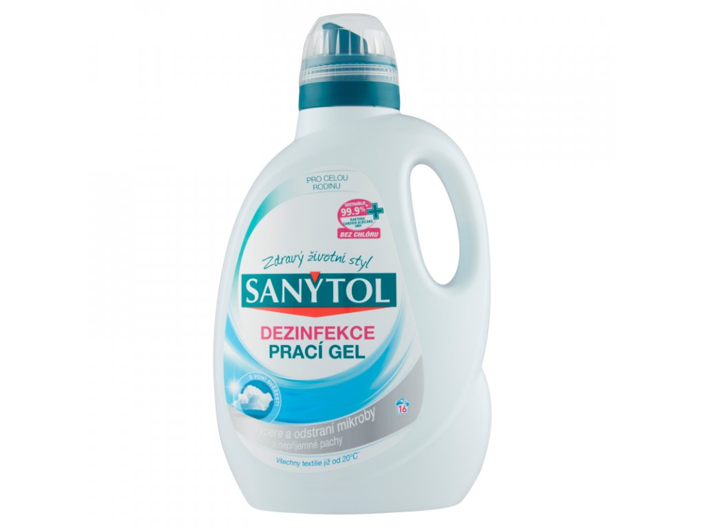 Sanytol Dezinfekce prací gel 16 pracích dávek 1 65 svěžest