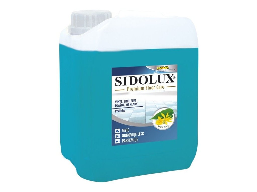 Sidolux Premium floor care vinyl lino dlažba Ylang Ylang 5l