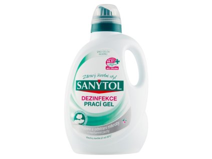 Sanytol Dezinfekce prací gel s vuní bílých kvetu 1650ml