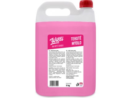 willi tekute mydlo 5kg na ruce