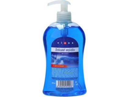 vione tekute mydlo 500ml modre s glycerinem cire s pumpickou
