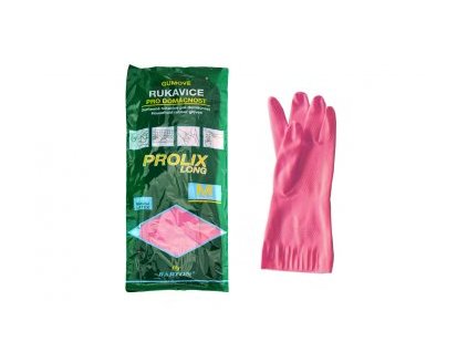 rukavice růžové
