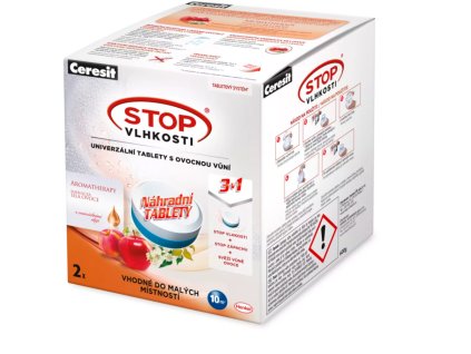 Ceresit Stop Vlhkosti náhradní tablety s ovocnou vůní 2 ks 600g