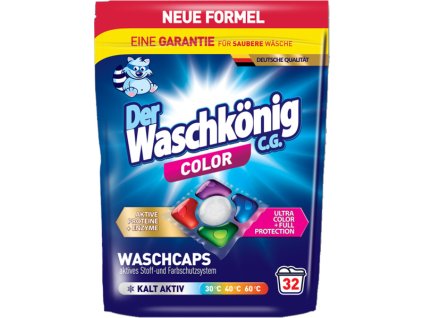 waschkonig kapsle na prani color 32ks 608g