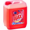 Ajax na podlahy a povrchy Floral Fiesta Red Flowers univerzální čistící prostředek, vlčí mák, 5 l