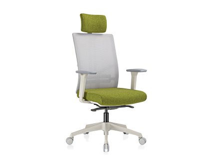 KANCELÁŘSKÁ ŽIDLE WATT NET - bílá