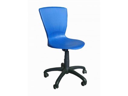 PLASTOVÁ ŽIDLE DALLAS PNEU - barva modrá