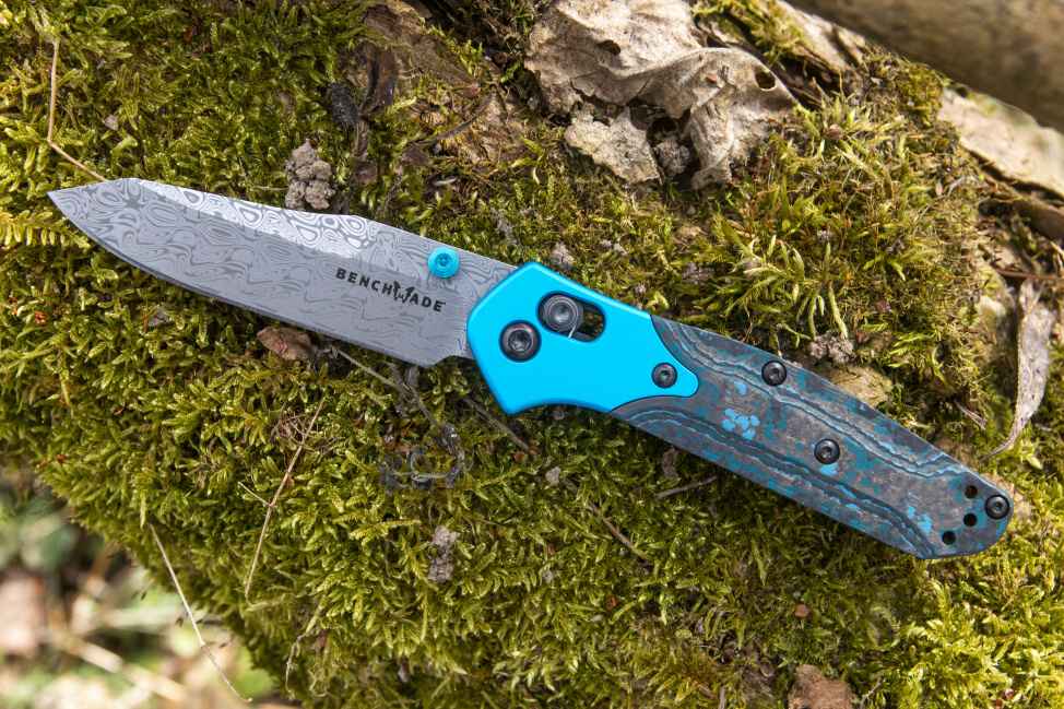 Recenze limitované verze Benchmade Mini Osborne 945-221 Damasteel Limited Edition