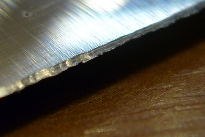 Nevhodné způsoby broušení nožů