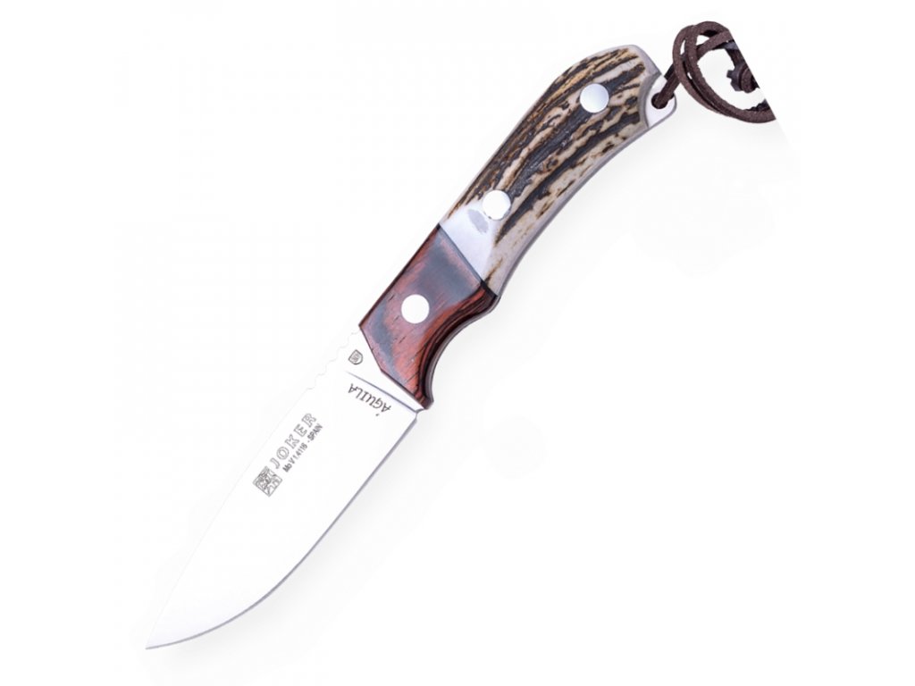 Joker Aguila, 10,5cm lovecký nůž, rohovina