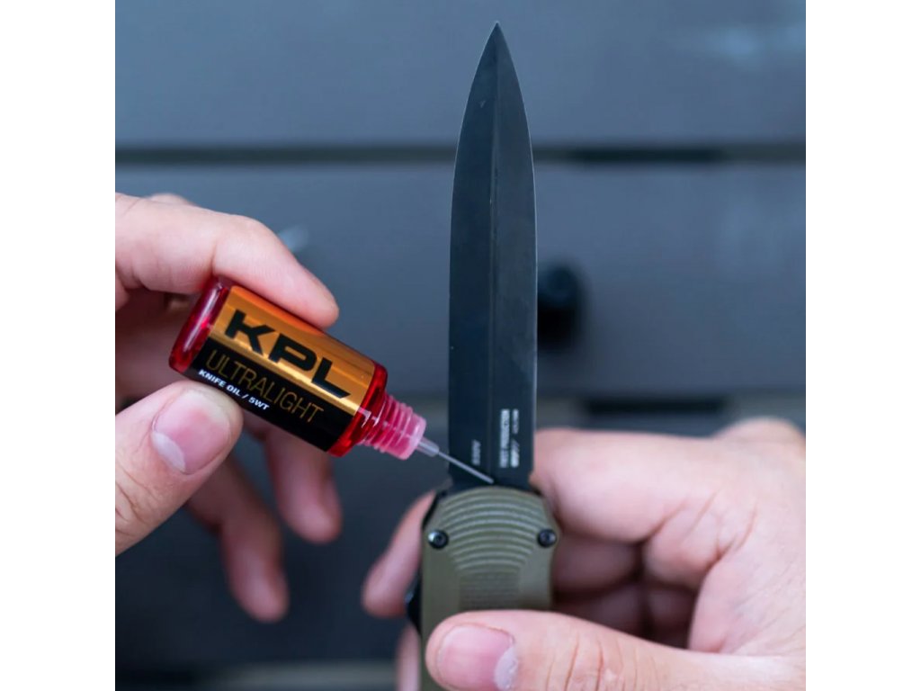 Knife Pivot Lube KPLULT Ultra Light Knife Maintenance Cleaning Oil - 10mL  Bottle 