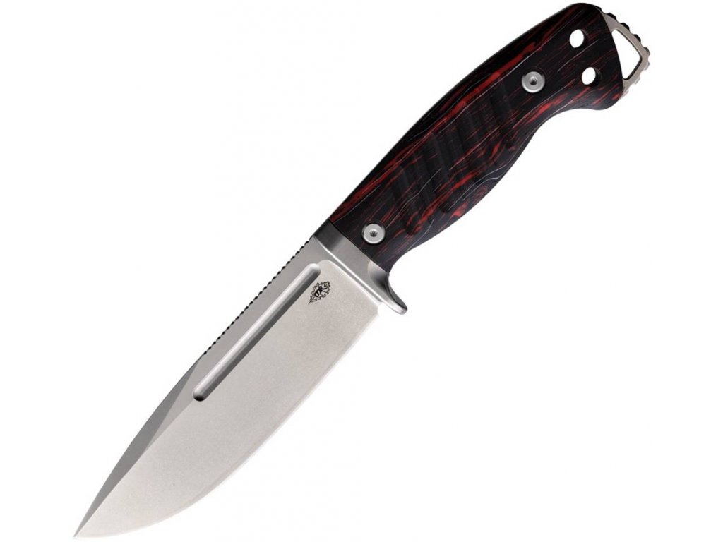 pmp knives warthog red black