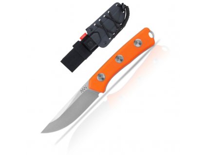 ACTA NON VERBA P200 Mk.II - STONEWASH, PLAIN EDGE, ORANGE, KYDEX SHEATH