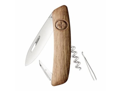 Swiza swiss folding knife D01 Wood Walnut