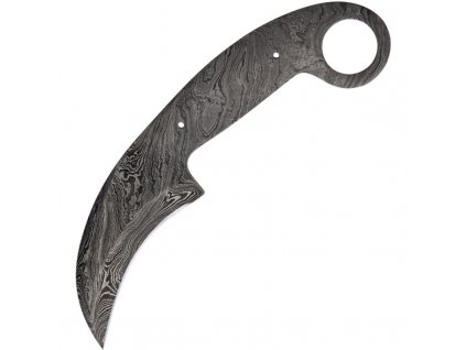 Karambit Knife Blade Damascus
