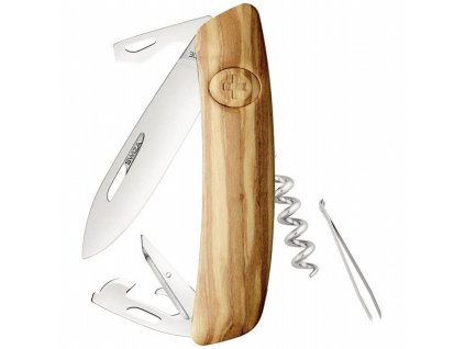 Swiza švýcarský nůž D03 olivové dřevo