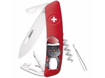 Swiza švýcarský kapesní nůž D03 Christmas Penguin