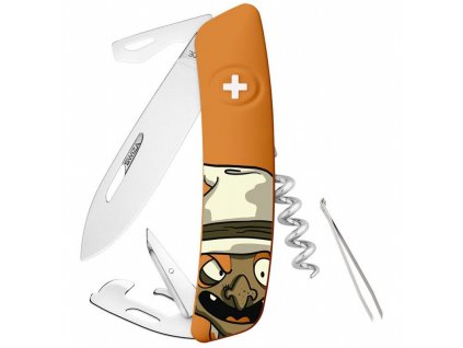 Swiza švýcarský nůž D03 Halloween Witch Orange