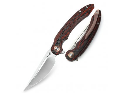 Bestech Knives Irida Red Carbon