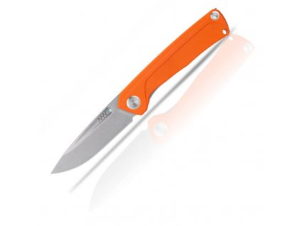 ACTA NON VERBA Z200 - LINER LOCK, PLAIN EDGE, G-10 ORANGE