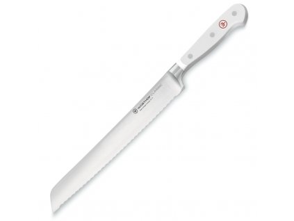 Wüsthof knife for bread Classic White 23 cm