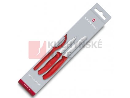 Victorinox třídílná sada nožů se škrabkou