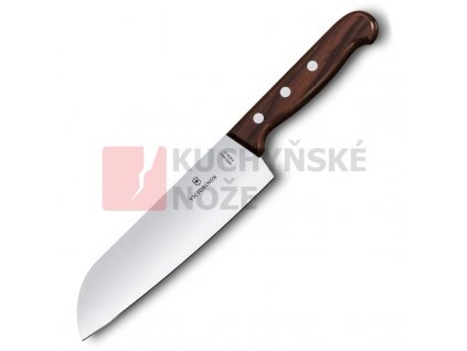 Victorinox kitchen knife SANTOKU 17cm wood