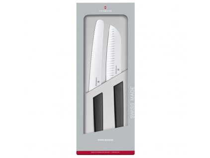 Victorinox Swiss Modern Sada nožů, černá