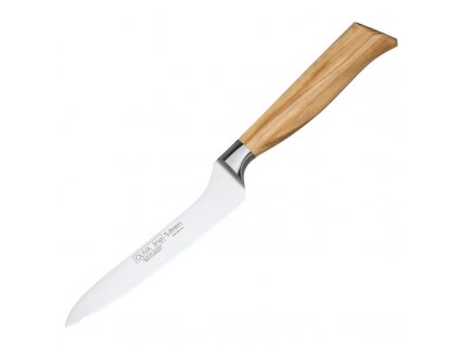 Burgvogel knife for bread OLIVA Line 15cm