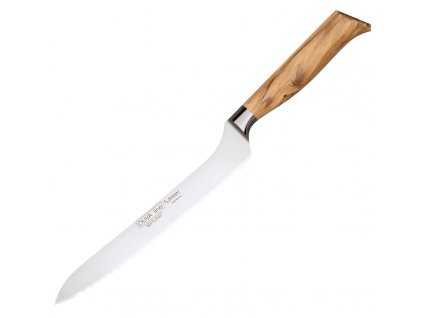 Burgvogel knife for bread OLIVA Line 20cm